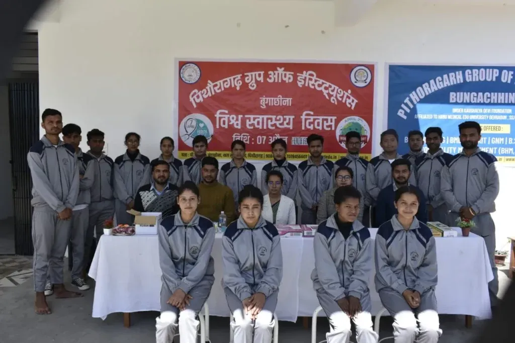 Health camp at GIC Devalthal run by PGI Pithoragarh